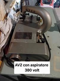 Scarnitrice AV2 con aspiratore