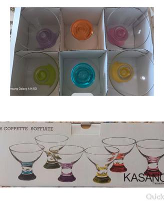 6 coppette