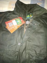 giacca cotone cerato unisex imbottito taglia XS