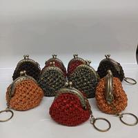 portachiavi clic clac fatti ad uncinetto