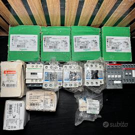 Lotto Contattori Industriali Schneider ABB Lovato