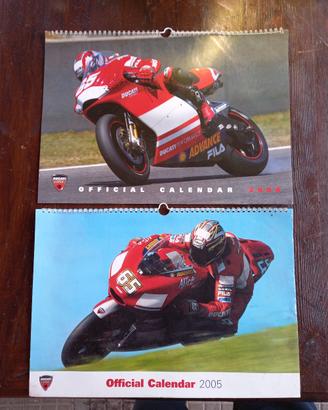 Calendari ufficiali DUCATI anni 2004/2005