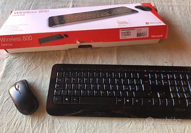Tastiera e mouse wireless