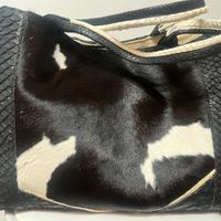 Borsa in cavallino & pitone