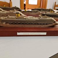 modellino costa concordia