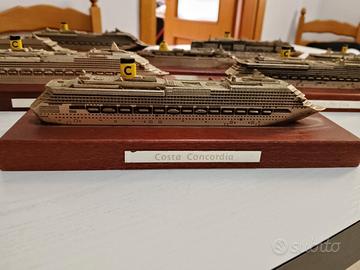 modellino costa concordia