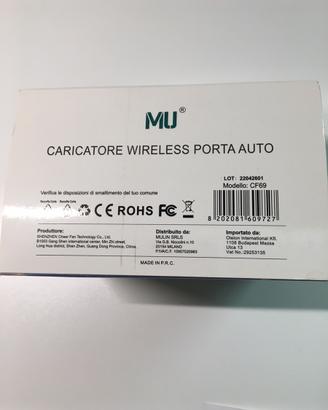 Supporto caricatore wireless