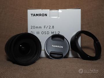 OBIETTIVO TAMRON 20 mm f 2,8
