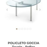 Tavolo reflex policleto con sedie