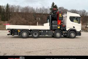 Scania G450 8X2 ,GRU NUOVA PALFINGER PK 92002 SH 8