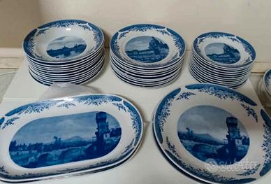 Servizio piatti porcellana "Canaletto"