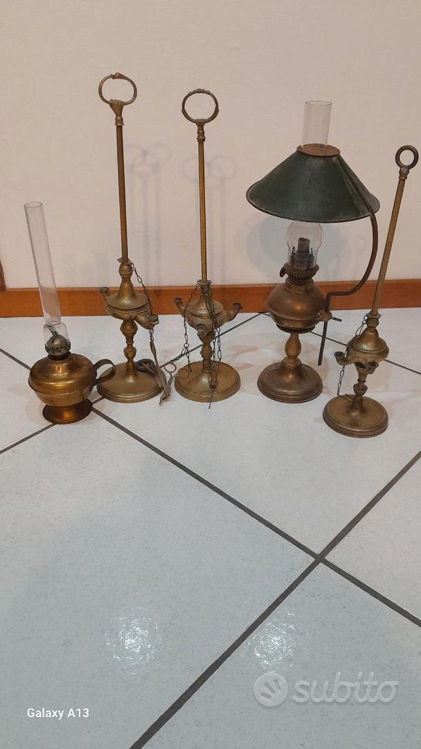 lampade antiche ad olio - Collezionismo In vendita a Arezzo