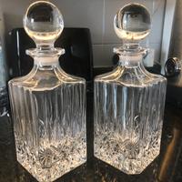 Bottiglie in cristallo