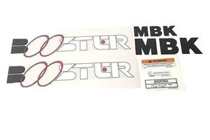 ADESIVI MBK BOOSTER 50 TRASPARENTE NERO BIANCO E R