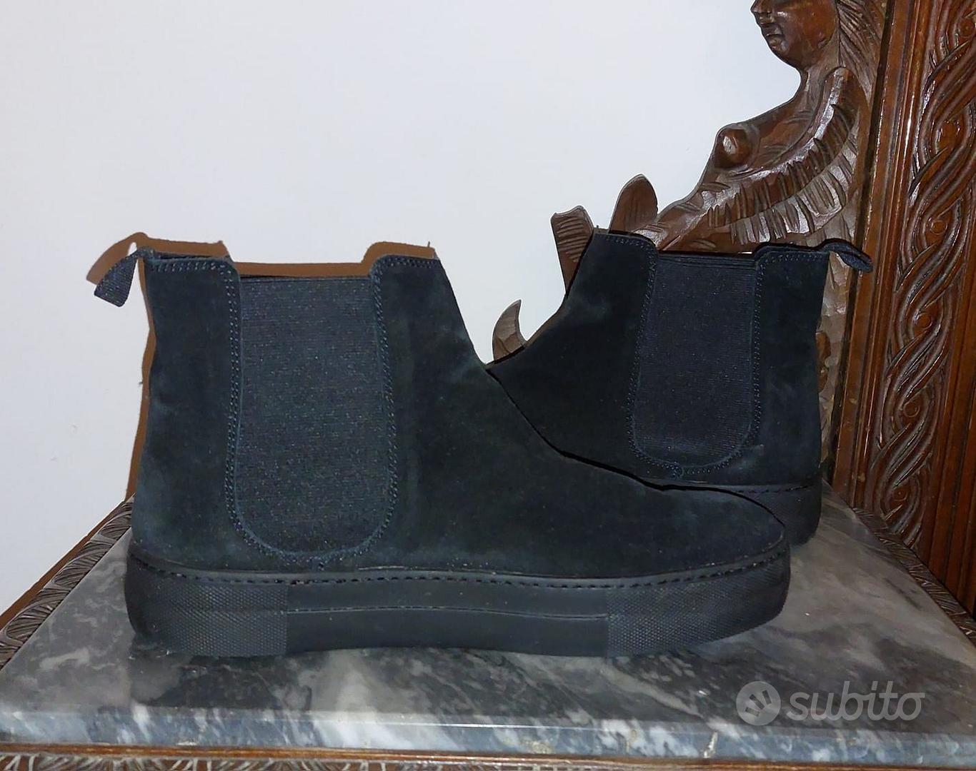 Stivaletti donna FRAU in camoscio nero – 37 Abbigliamento e