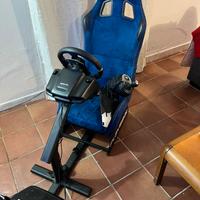 Logitech G920 + postazione Playseat