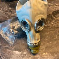 Maschera antigas sovietica con filtro e sacca