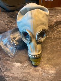 Maschera antigas sovietica con filtro e sacca
