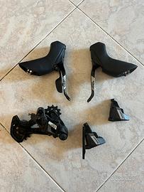 Cambio sram apex 12 vel comandi e freni idraulici