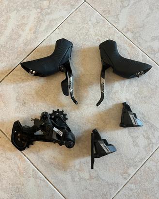 Cambio sram apex 12 vel comandi e freni idraulici