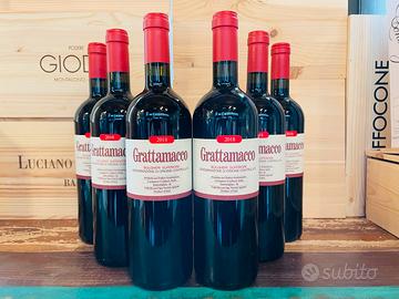Grattamacco 2018 6 bottiglie, vino rosso Toscana