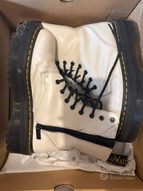Dr Martens Jadon White Platform