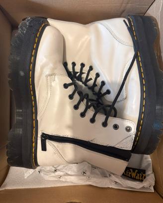 Dr Martens Jadon White Platform