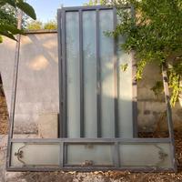 PORTONE IN FERRO ZINCATATO E FERRO BATTUTO