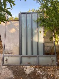 PORTONE IN FERRO ZINCATATO E FERRO BATTUTO