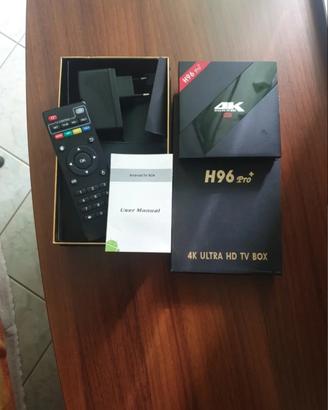 Android tv box H96 4K ultra