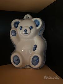 Orsetto in ceramica, stampo per dolci