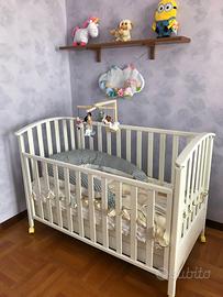 Lettino + materasso Foppapedretti