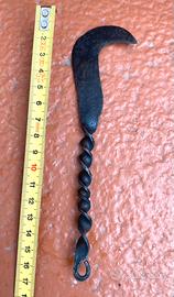 Roncola 1800 Rarissima Cm 16,5 Manico Ferro