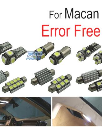 KIT 10 LAMPADE LED INTERNE PER PORSCHE MACAN S TUR