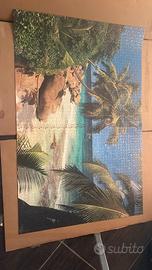 quadro con puzzle 