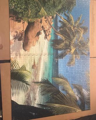 quadro con puzzle 