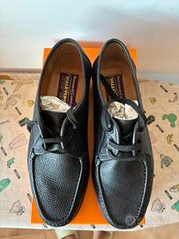Scarpe eleganti Valleverde Pelle Nera Uomo Tg 42,5