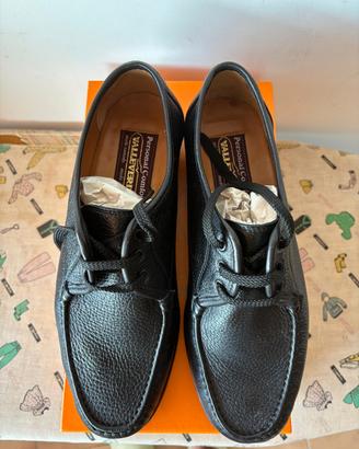 Scarpe eleganti Valleverde Pelle Nera Uomo Tg 42,5