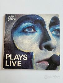 peter gabriel plays live 33 giri lp vinile disco