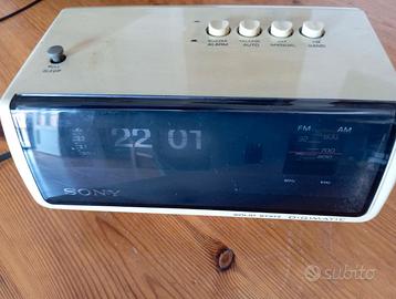 (1450) - Radio Sveglia Sony Digimatic (anni '70)