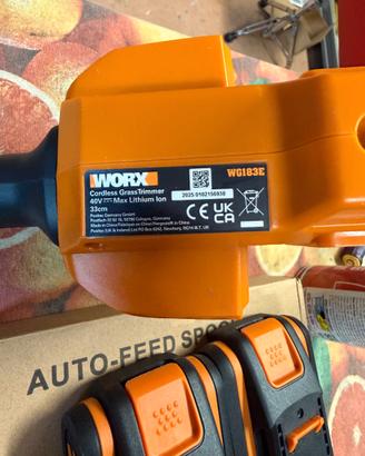 Worx WG183E - Decespugliatore a batteria - 40V