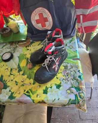 Divisa Completa Croce Rossa Italiana CRI + zaino