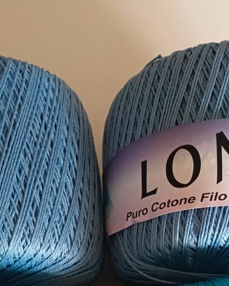 SET 2 BOBINE PURO COTONE FILO SCOZIA MAKO' 