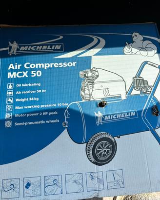 Compressore MichelinMCX 50 50L 2HP NUOVO SIGILLATO