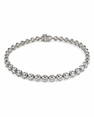 Bracciale tennis oro bianco e brillanti 2.6 ct