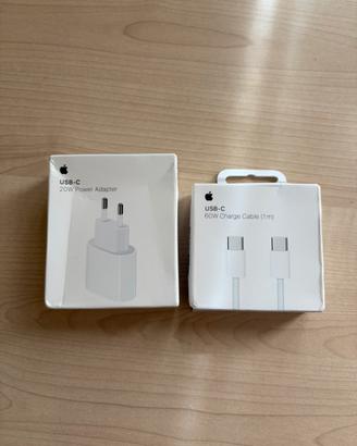 Caricatore e cavo Iphone USB-C ORIGINALE NUOVO