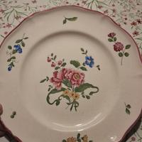 12 piatti in terracotta: Niderviller. EpocaXVIIIl