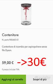 DYSON CONTENITORE  V15 V11
