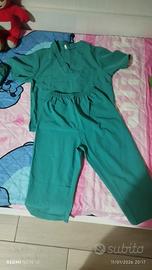 vestito carnevale dottore 3 anni 