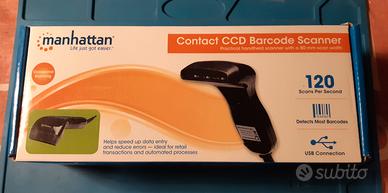 Scanner Codici a Barre Manhattan CCD USB 120